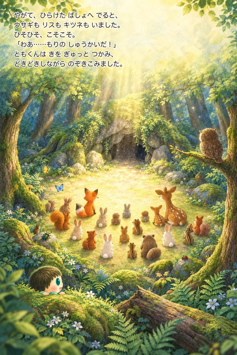 『もりの ひみつの あつまり』ページ 7／29